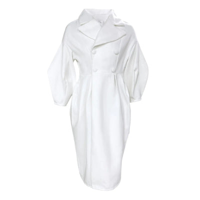 Women's Classic Winter Long Coat Double-Breasted Belted Trench
