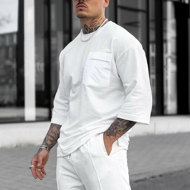 Men's Set Casual Trousers Two-piece Suit