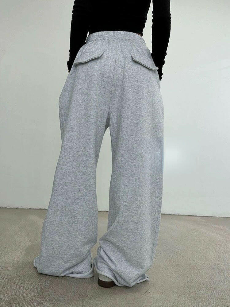 Women's Retro Loose Slimming And All-matching Sports Pants