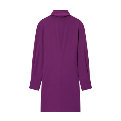 Mature And Charming Ladies Scarf Mini Dress