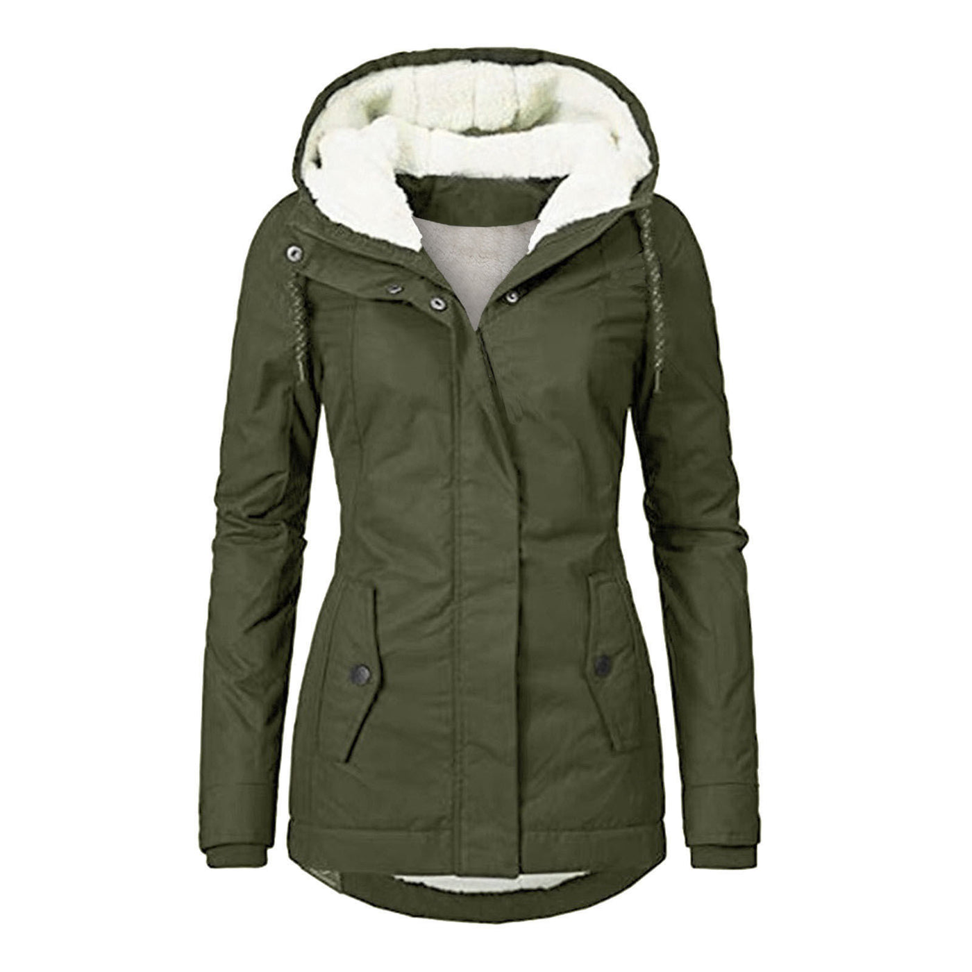 Women’s Hooded Fleece Jacket with Pockets