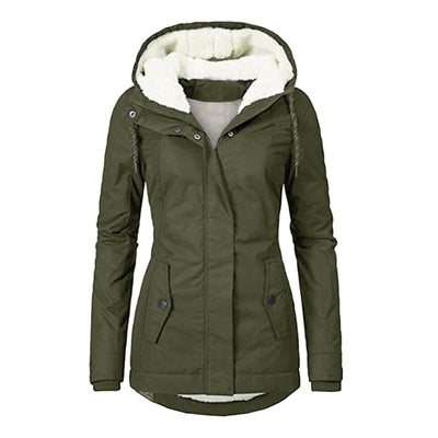 Women’s Hooded Fleece Jacket with Pockets